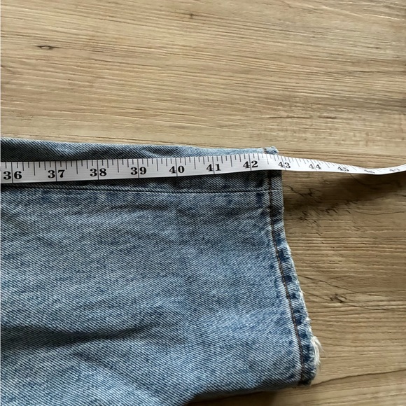 Denim Forum The BF High-Rise Loose 30L Light Blue Women's Jeans - Picture 7 of 11